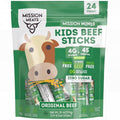 Kids Beef Sticks (100% Grass Fed & Pasture Raised Beef, Sugar & Allergen Free)