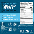 Cracked Pepper Pork Meat Sticks